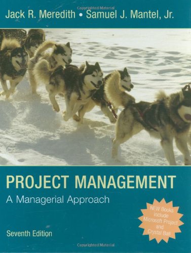Обложка книги Project Management: A Managerial Approach  