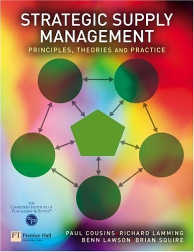 Обложка книги Strategic Supply Management: Principles, theories and practice  