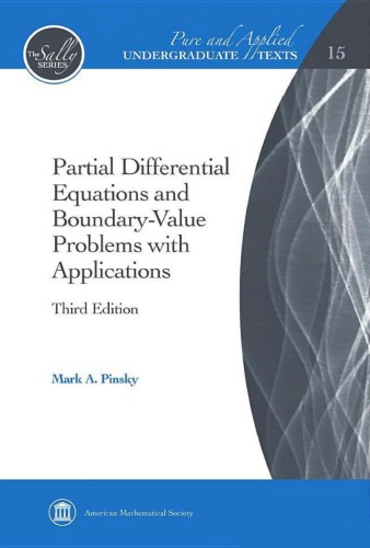 Обложка книги Partial Differential Equations and Boundary-value Problems With Applications  