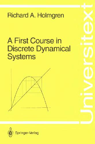 Обложка книги A first course in discrete dynamical systems