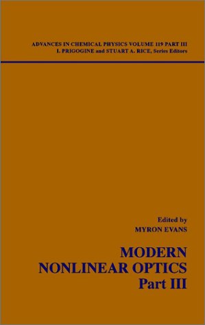 Обложка книги Advances in Chemical Physics, Vol.119, Part 3. Modern Nonlinear Optics (Wiley 2001)