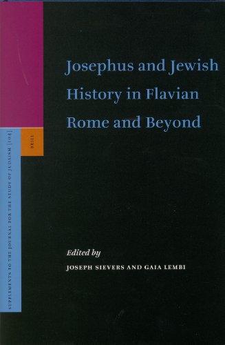 Обложка книги Josephus and Jewish History in Flavian Rome and Beyond  