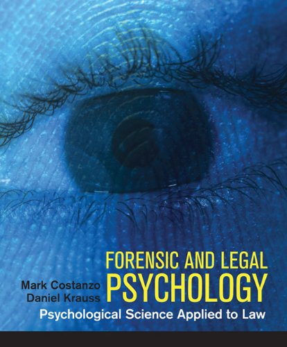 Обложка книги Forensic and Legal Psychology: Psychological Science Applied to Law  