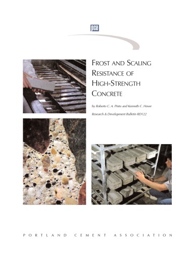 Обложка книги Frost and Scaling Resistance of High-Strength Concrete  