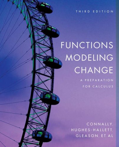 Обложка книги Functions Modeling Change: A Preparation for Calculus  