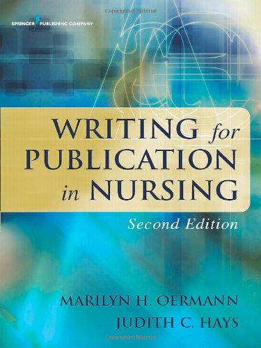 Обложка книги Writing for Publication in Nursing, Second Edition  