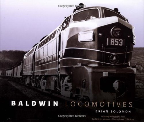 Обложка книги Baldwin Locomotives  