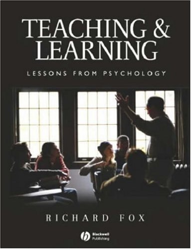 Обложка книги Teaching and Learning: Lessons from Psychology  