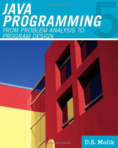 Обложка книги Java Programming: From Problem Analysis to Program Design, 5th Edition  