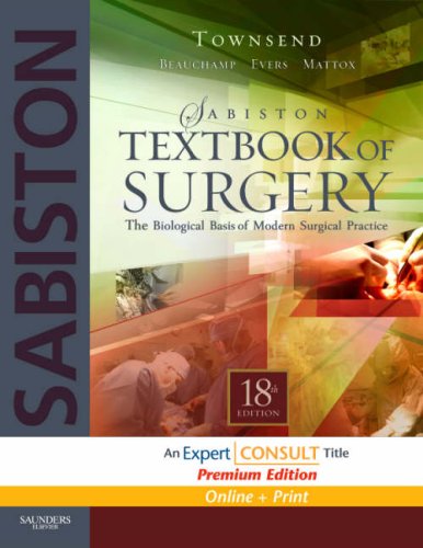Обложка книги Sabiston Textbook of Surgery: The Biological Basis of Modern Surgical Practice, 18th Edition  