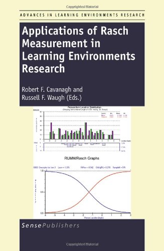 Обложка книги Applications of Rasch Measurement in Learning Environments Research  