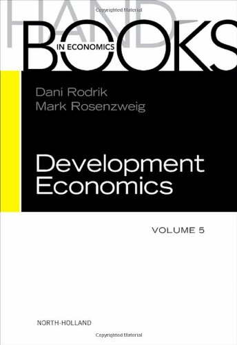 Обложка книги Handbook of Development Economics, Volume 5  