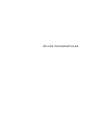 Обложка книги Silver Nanoparticles  