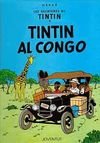 Обложка книги Tintín en el Congo  
