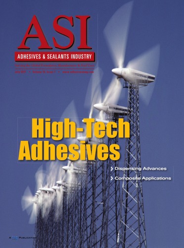 Обложка книги Adhesives &amp; Sealants Industry July 2011  