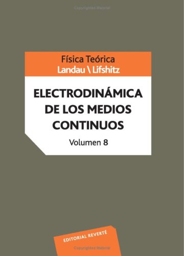 Обложка книги Electrodinamica De Los Medios Continuos Vol 8  