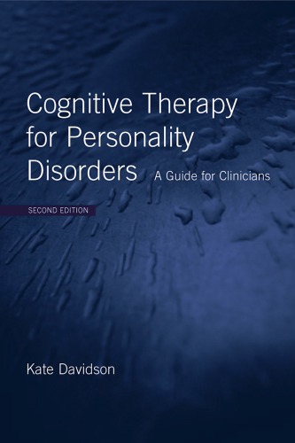 Обложка книги Cognitive Therapy for Personality Disorders: A Guide for Clinicians  
