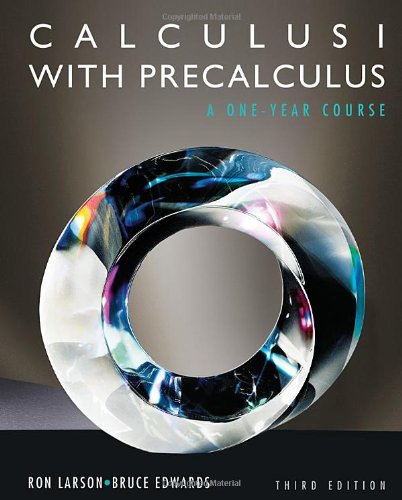 Обложка книги Calculus I with Precalculus, A One-Year Course, 3rd Edition  