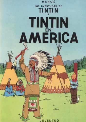 Обложка книги Tintín en América  