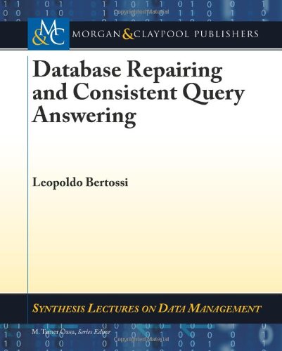Обложка книги Database Repairing and Consistent Query Answering  