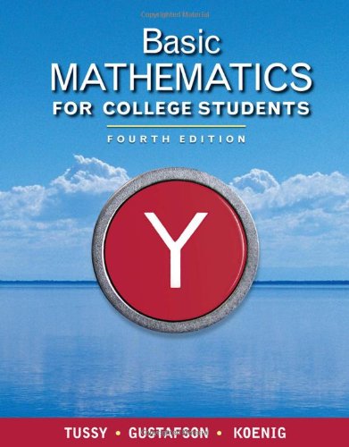 Обложка книги Basic Mathematics for College Students  