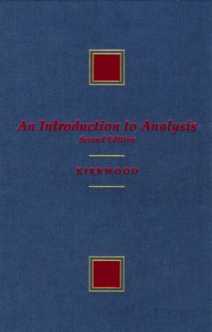 Обложка книги An Introduction to Analysis (Mathematics)  