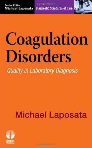 Обложка книги Coagulation Disorders: Quality in Laboratory Diagnosis  