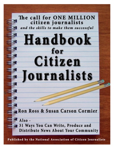 Обложка книги Handbook for Citizen Journalists  