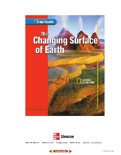 Обложка книги Science Module G The Changing Surface of Earth
