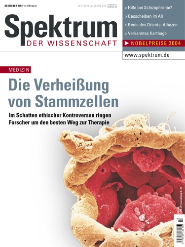 Обложка книги Spektrum der Wissenschaft Dezember 2004  issue 12