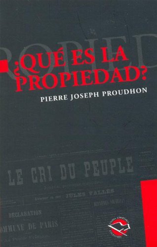 Обложка книги Que Es La Propiedad?  