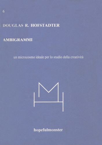 Обложка книги Ambigrammi: Un microcosmo ideale per lo studio della creatività  