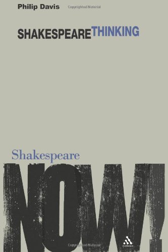 Обложка книги Shakespeare Thinking (Shakespeare Now)  
