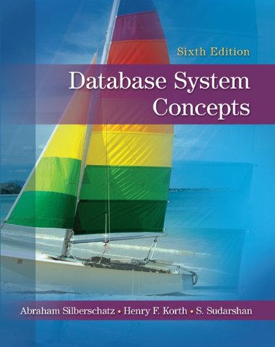 Обложка книги Database System Concepts, 6th Edition  