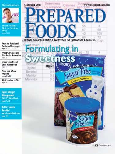 Обложка книги Prepared Foods September 2011  