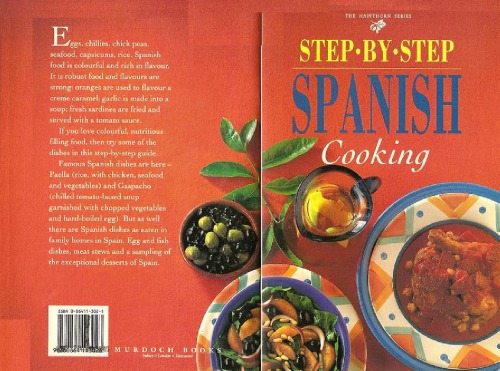 Обложка книги Step By Step Spanish Cooking (The Hawthorn Series)  