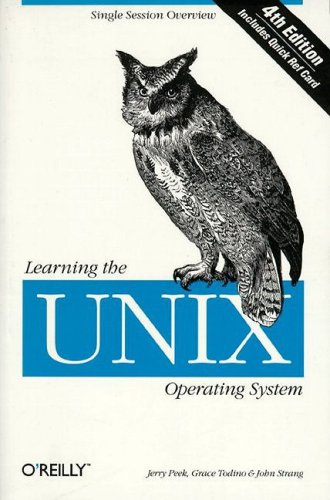 Обложка книги Learning the UNIX Operating System