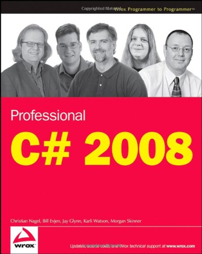 Обложка книги Professional C Sharp 2008