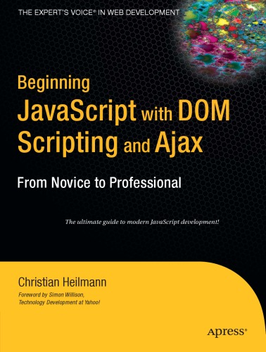 Обложка книги Beginning JavaScript with DOM Scripting and Ajax