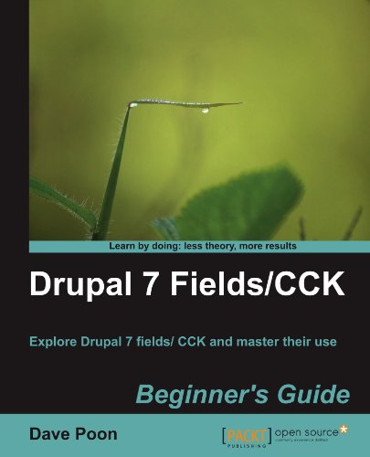 Обложка книги Drupal 7 Fields CCK Beginner's Guide  