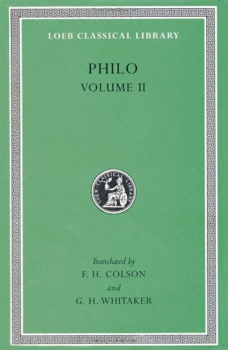 Обложка книги Philo, Volume II: On the Cherubim. The Sacrifices of Abel and Cain. The Worse Attacks the Better. On the Posterity and Exile of Cain. On the Giants  