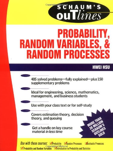 Обложка книги Schaum's Outline of Probability, Random Variables, and Random Processes  