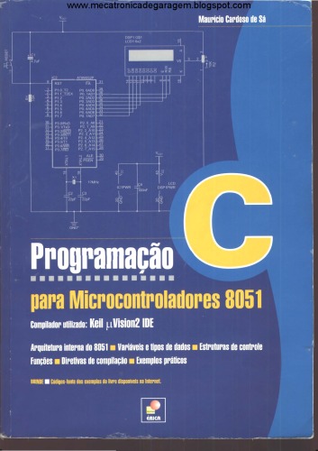 Обложка книги PROGRAMAÇAO C PARA MICROCONTROLADORES 8051  