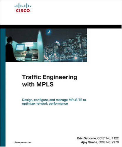 Обложка книги Traffic Engineering with MPLS (paperback)  