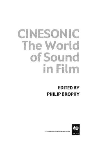 Обложка книги Cinesonic: Cinema and the sound of music  