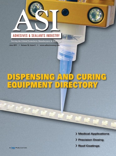Обложка книги Adhesives &amp; Sealants Industry June 2011  