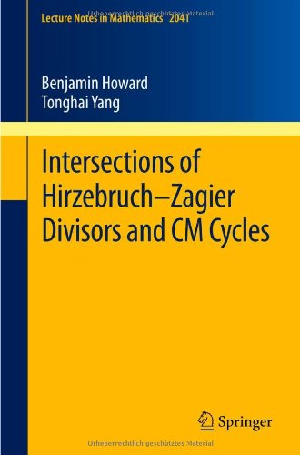 Обложка книги Intersections of Hirzebruch – Zagier divisors and CM cycles