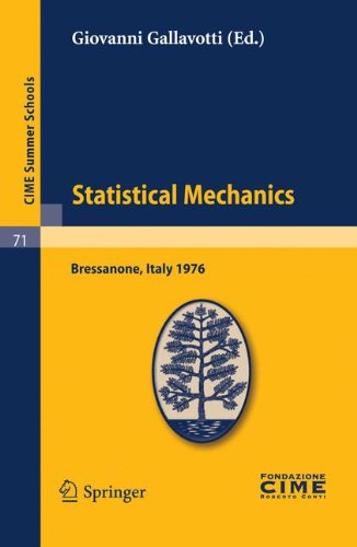 Обложка книги Statistical Mechanics (C.I.M.E. Summer Schools, 71) 