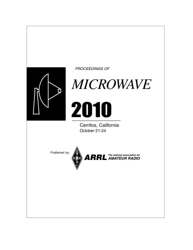 Обложка книги Proceedings of Microwave Update 2010  
