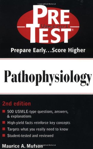 Обложка книги Pathophysiology: PreTest Self-Assessment and Review 